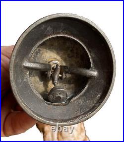 Antique Brass & Iron Victorian Hotel Desk Kitchen Counter Bell-Hop Service Store