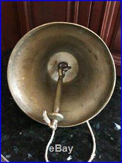 Antique Brass Large Bell Loud