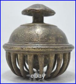 Antique Brass Large Size Temple Hanging Bell Original Old Hand Crafted Engraved