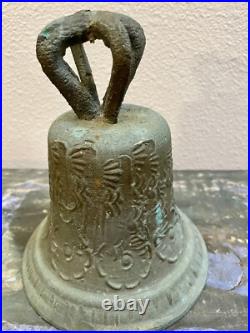 Antique Brass Mission Bell Spanish Colonial Mexico