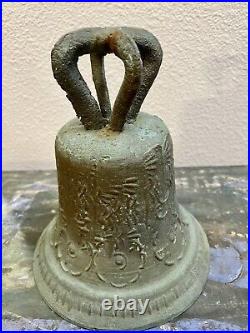 Antique Brass Mission Bell Spanish Colonial Mexico