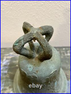Antique Brass Mission Bell Spanish Colonial Mexico