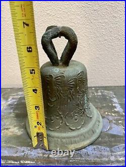 Antique Brass Mission Bell Spanish Colonial Mexico