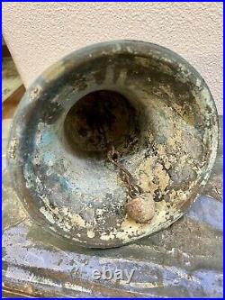 Antique Brass Mission Bell Spanish Colonial Mexico