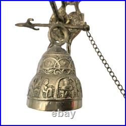 Antique Brass Monastery Bell Wall Mount Door Bell