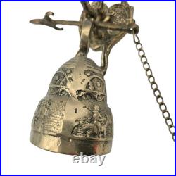 Antique Brass Monastery Bell Wall Mount Door Bell