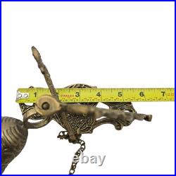 Antique Brass Monastery Bell Wall Mount Door Bell