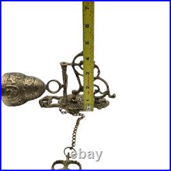 Antique Brass Monastery Bell Wall Mount Door Bell