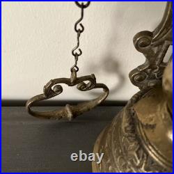 Antique Brass Monastery Or Sanctuary Bell Antique Brass Monastery Or Sanctuary Bell