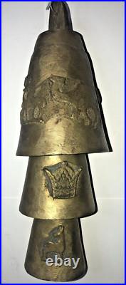 Antique Brass Neck Hanging Camel Bell Handmade Middle Eastern