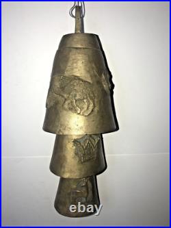 Antique Brass Neck Hanging Camel Bell Handmade Middle Eastern