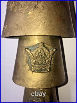Antique Brass Neck Hanging Camel Bell Handmade Middle Eastern