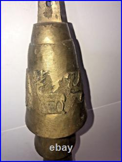 Antique Brass Neck Hanging Camel Bell Handmade Middle Eastern