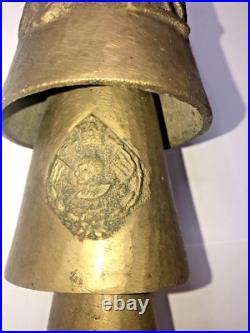 Antique Brass Neck Hanging Camel Bell Handmade Middle Eastern