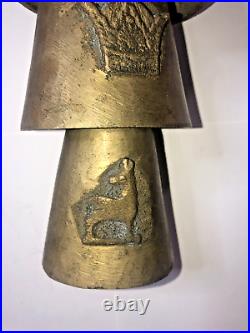 Antique Brass Neck Hanging Camel Bell Handmade Middle Eastern