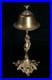 Antique Brass Ornate Hotel Reception Bell Customer Service 10 Nude Cherub (R2)