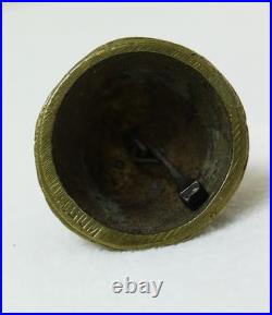 Antique Brass Sanctuary Alter BELL Decorated Apostles Marcus Johannes Lucas