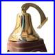 Antique Brass Ship Bell 18 Large Hanging Door Bell with Wall-Mounted Decor