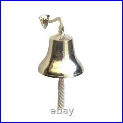 Antique Brass Ship Bell For Marintime Ship Bell