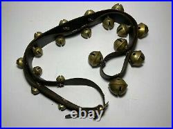 Antique Brass Sleigh Bells