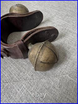 Antique Brass Sleigh Bells