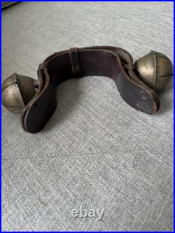 Antique Brass Sleigh Bells