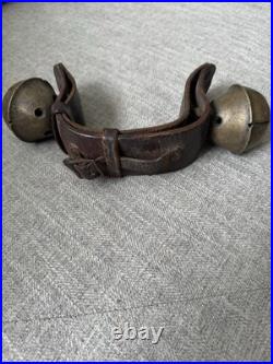 Antique Brass Sleigh Bells