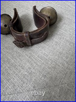 Antique Brass Sleigh Bells
