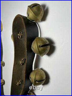 Antique Brass Sleigh Bells