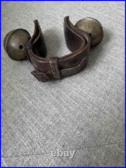 Antique Brass Sleigh Bells
