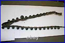 Antique Brass Sleigh Bells 24 Bells