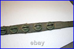 Antique Brass Sleigh Bells 24 Bells