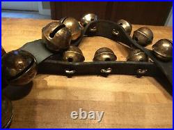 Antique Brass Sleigh Bells -25 Bells