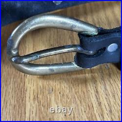 Antique Brass Sleigh Bells Horse 14 Carriage Bells Christmas Country Farm Origin