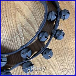 Antique Brass Sleigh Bells Horse 31 Carriage Bells Vintage Christmas Country