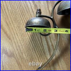 Antique Brass Sleigh Bells Horse Harness Collar Tower Bells Christmas Original