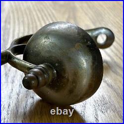 Antique Brass Sleigh Bells Horse Harness Collar Tower Bells Christmas Original