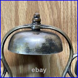 Antique Brass Sleigh Bells Horse Harness Collar Tower Bells Christmas Original