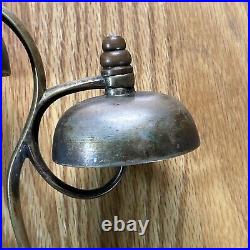 Antique Brass Sleigh Bells Horse Harness Collar Tower Bells Christmas Original