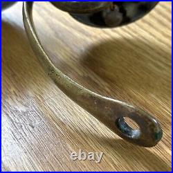 Antique Brass Sleigh Bells Horse Harness Collar Tower Bells Christmas Original