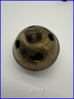 Antique Brass Sleigh Bells Jingle Bells Lot Petal Christmas Lot Of 19