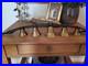 Antique Brass Sleigh Bells with Leather Straps. One of a Kind