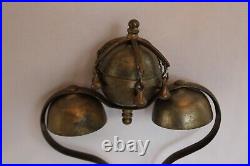 Antique Brass Sleigh Horse Hames/collar/harness Sleigh/carriage Bells