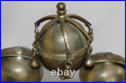 Antique Brass Sleigh Horse Hames/collar/harness Sleigh/carriage Bells