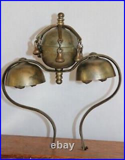 Antique Brass Sleigh Horse Hames/collar/harness Sleigh/carriage Bells