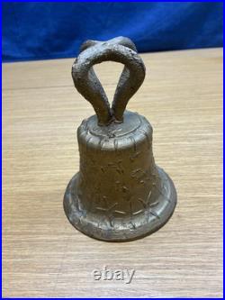 Antique Brass Spanish Mission Bell