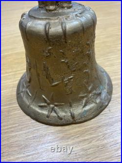 Antique Brass Spanish Mission Bell