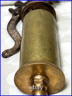 Antique Brass Steam Whistle 10 No Maker Markings