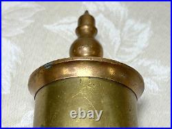 Antique Brass Steam Whistle 10 No Maker Markings