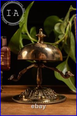 Antique Brass Valet Bell